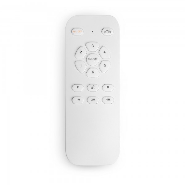 Vent. techo dc madera led 5aspas132cm.