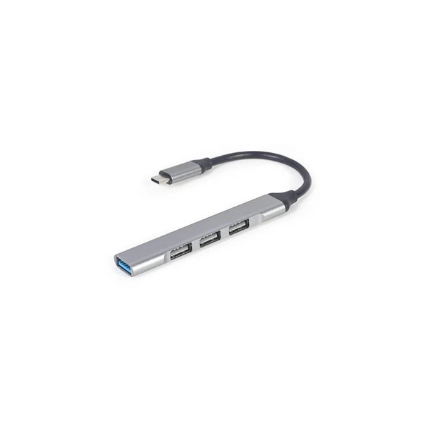 Gembird hub usb-c 4p, usb 3.0 x 1 + usb 2.0 x 3
